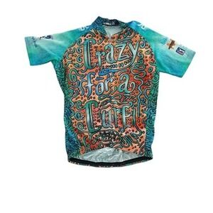 Cycling Shirt Bike PGA Tour Cycle to the Shore 2012 Mens Size L Vomax MS Cure